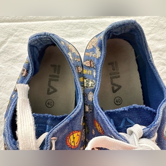 James Rizzi Fila Collabrative Chuck Taylor Inspired Streetwear Women’s 9 Men’s 7 - Picture 7 of 8